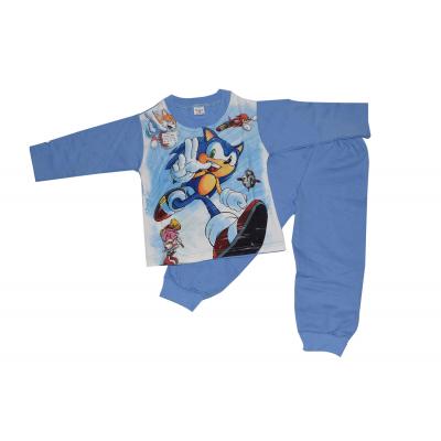Детска ватирана пижама - Соник